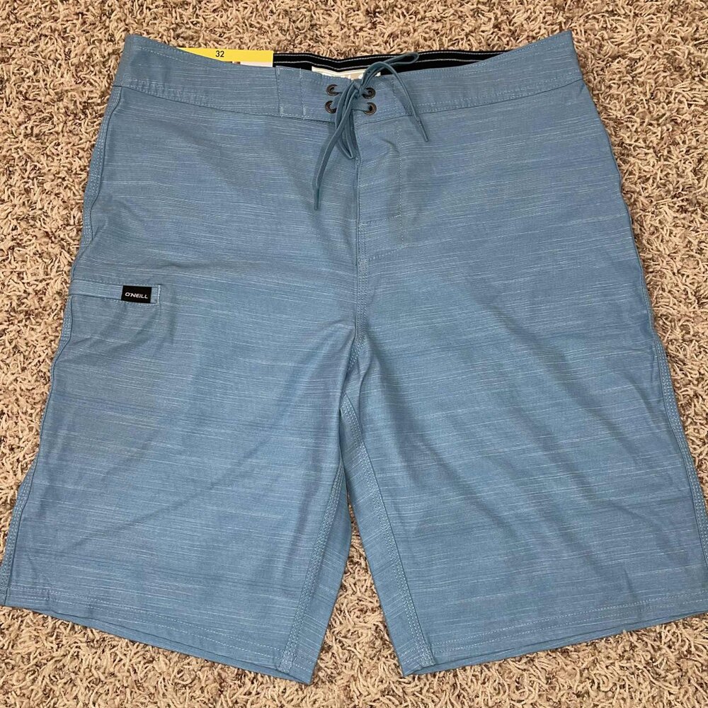 O’Neill Men’s Quick Dry Lightweight Boardshort Shorts Blue, Size 32 (New)